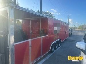 2024 8.5’ X 38’ Barbecue Food Trailer Cabinets Florida for Sale