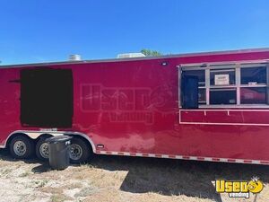 2024 8.5’ X 38’ Barbecue Food Trailer Concession Window Florida for Sale