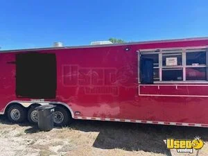 2024 8.5’ X 38’ Barbecue Food Trailer Concession Window Florida for Sale