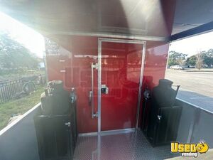 2024 8.5’ X 38’ Barbecue Food Trailer Diamond Plated Aluminum Flooring Florida for Sale