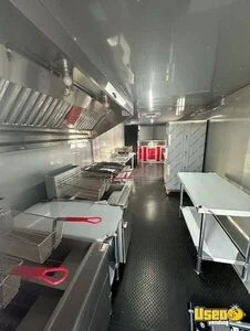 2024 8.5’ X 38’ Barbecue Food Trailer Exterior Customer Counter Florida for Sale