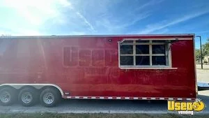 2024 8.5’ X 38’ Barbecue Food Trailer Stainless Steel Wall Covers Florida for Sale