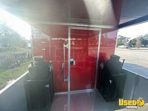 2024 8.5’ X 38’ Barbecue Food Trailer Stainless Steel Wall Covers Florida Diesel Engine for Sale