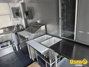 2024 8.5x16 Kitchen Food Trailer Floor Drains Maryland for Sale