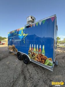 2024 8.5x18 Kitchen Food Trailer Air Conditioning Texas for Sale