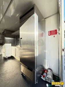 2024 8.5x18 Kitchen Food Trailer Exterior Customer Counter Texas for Sale
