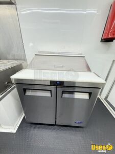 2024 8.5x18 Kitchen Food Trailer Stovetop Texas for Sale