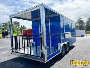 2024 8.5x20 Concession Trailer Barbecue Food Trailer Concession Window Georgia for Sale