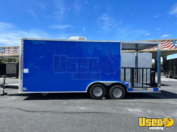 2024 8.5x20 Concession Trailer Barbecue Food Trailer Georgia for Sale