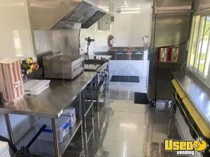 2024 8.5x20ta2 Kitchen Food Trailer Diamond Plated Aluminum Flooring Indiana for Sale