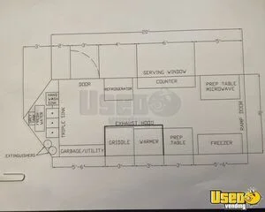 2024 8.5x20ta2 Kitchen Food Trailer Exhaust Fan Indiana for Sale