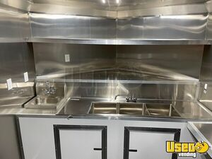 2024 8.5x22ta Kitchen Food Concession Trailer With Porch Kitchen Food Trailer Breaker Panel Florida for Sale