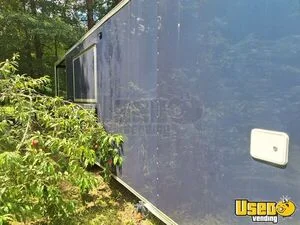 2024 8.5' x 24' Barbecue Kitchen Food Concession Trailer with 6' Porch + Pro-Fire System for Sale in Georgia!