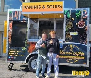 2024 8x12 Splendid Kitchen Food Trailer Air Conditioning Massachusetts Gas Engine for Sale