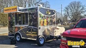 Custom Built - 2024 8' x 12' Kitchen Food Concession Trailer for Sale in Massachusetts!