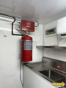 2024 8x20 Double Window Kitchen Food Trailer Fryer Oklahoma for Sale