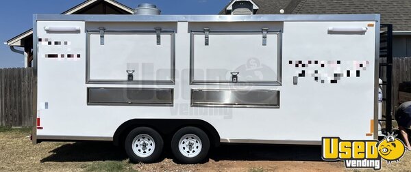 2024 8x20 Double Window Kitchen Food Trailer Oklahoma for Sale