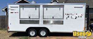 2024 8x20 Double Window Kitchen Food Trailer Oklahoma for Sale