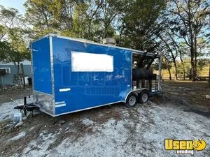 2024 Barbecue Food Trailer Barbecue Food Trailer Air Conditioning Florida for Sale