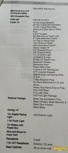 2024 Barbecue Food Trailer Barbecue Food Trailer Prep Station Cooler South Carolina for Sale