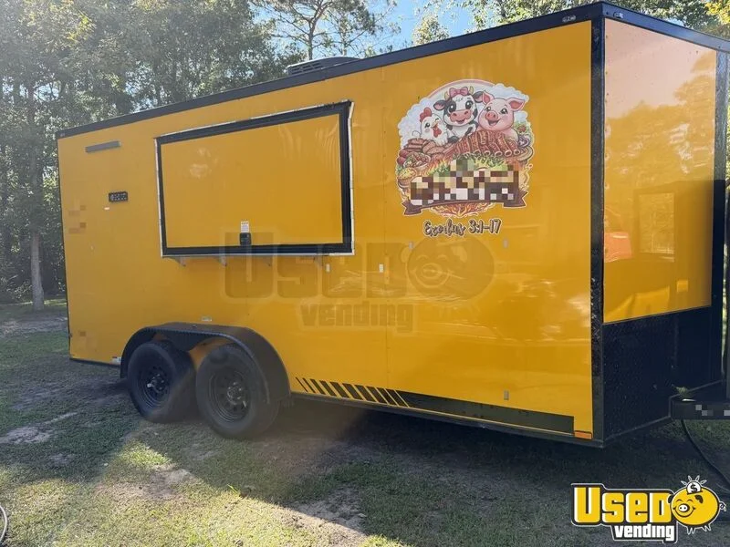 2024 Barbecue Food Trailer Mississippi for Sale