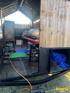 2024 Barbecue Food Trailer Open Bbq Smoker Trailer Propane Tanks Texas for Sale