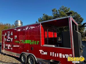 2024 Barbecue Trailer Barbecue Food Trailer Air Conditioning Mississippi for Sale
