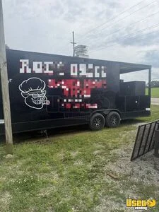 2024 Barbecue Trailer Barbecue Food Trailer Concession Window Indiana for Sale