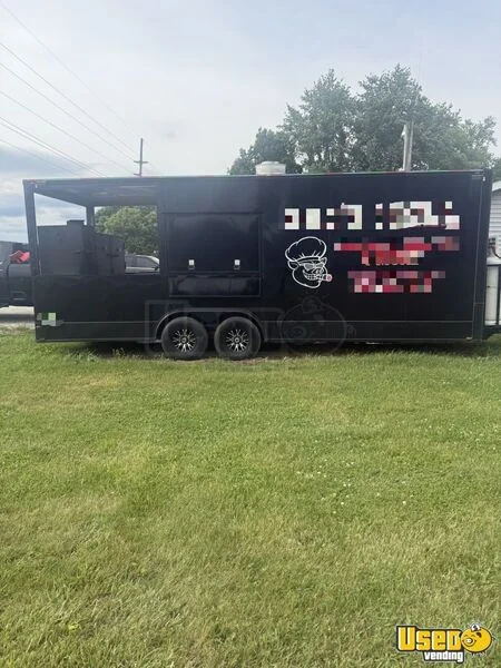 2024 Barbecue Trailer Barbecue Food Trailer Indiana for Sale