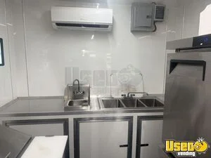 2024 Barbecue Trailer Barbecue Food Trailer Prep Station Cooler Indiana for Sale