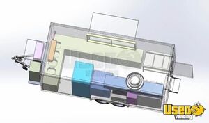 2024 Bigbox 1 Kitchen Food Trailer Oven Pennsylvania for Sale