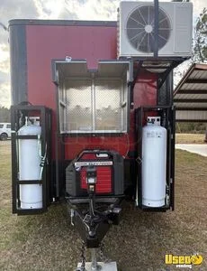 2024 Car Hauler Kitchen Food Trailer Floor Drains Georgia for Sale
