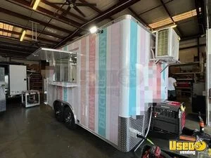2024 Cargo Trailer 7000 Gvwr Kitchen Food Trailer Air Conditioning Florida for Sale
