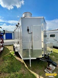 2024 Cargo Trailer Concession Trailer Diamond Plated Aluminum Flooring Virginia for Sale