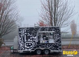 2024 Coffee Trailer Beverage - Coffee Trailer Diamond Plated Aluminum Flooring Oregon for Sale