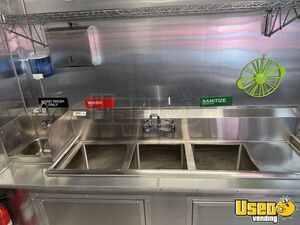 2024 Coffee Trailer Beverage - Coffee Trailer Stainless Steel Wall Covers Texas for Sale