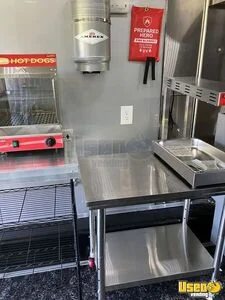 2024 Commercial Kitchen Trailer Kitchen Food Trailer Prep Station Cooler Michigan for Sale