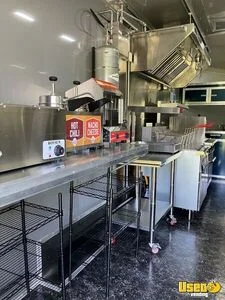 2024 Commercial Kitchen Trailer Kitchen Food Trailer Refrigerator Michigan for Sale