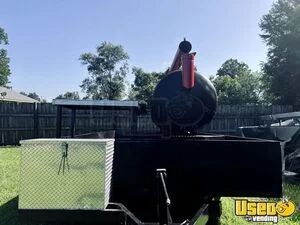 2024 Commercial Smoker Grill Open Bbq Smoker Trailer 7 Louisiana for Sale