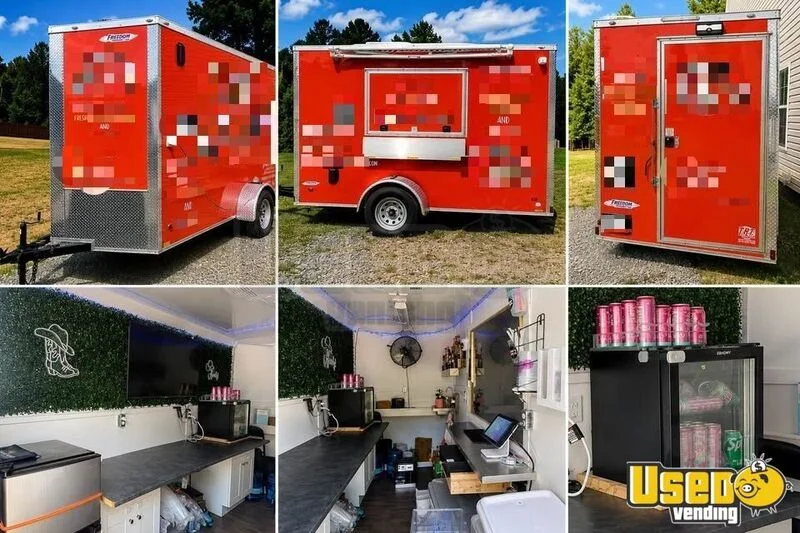 2024 Concession Food Trailer Electrical Outlets North Carolina for Sale