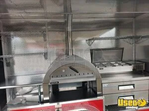 2024 Concession New Build Food Trailer Stainless Steel Wall Covers Florida for Sale