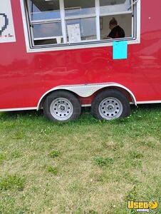 2024 Concession Trailer Concession Trailer Diamond Plated Aluminum Flooring Iowa for Sale