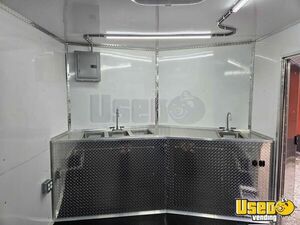 2024 Concession Trailer Concession Trailer Exterior Customer Counter Indiana for Sale