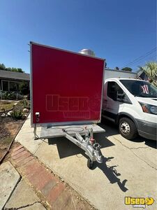 2024 Concession Trailer Concession Trailer Stainless Steel Wall Covers California for Sale