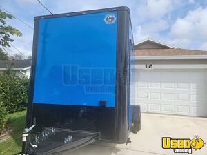 2024 Concession Trailer Concession Trailer Stainless Steel Wall Covers Florida for Sale