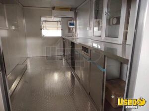 2024 Concession Trailer Concession Trailer Stainless Steel Wall Covers Florida for Sale
