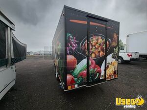 2024 Concession Trailer Concession Trailer Stainless Steel Wall Covers Manitoba for Sale