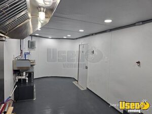 2024 Concession Trailer Concession Trailer Stainless Steel Wall Covers North Carolina for Sale