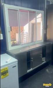 2024 Concession Trailer Concession Trailer Stainless Steel Wall Covers Texas for Sale