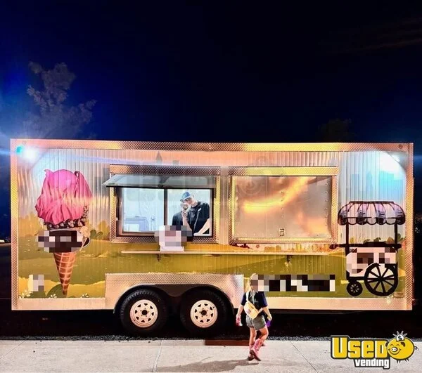 2024 Concession Trailer Concession Trailer Texas for Sale